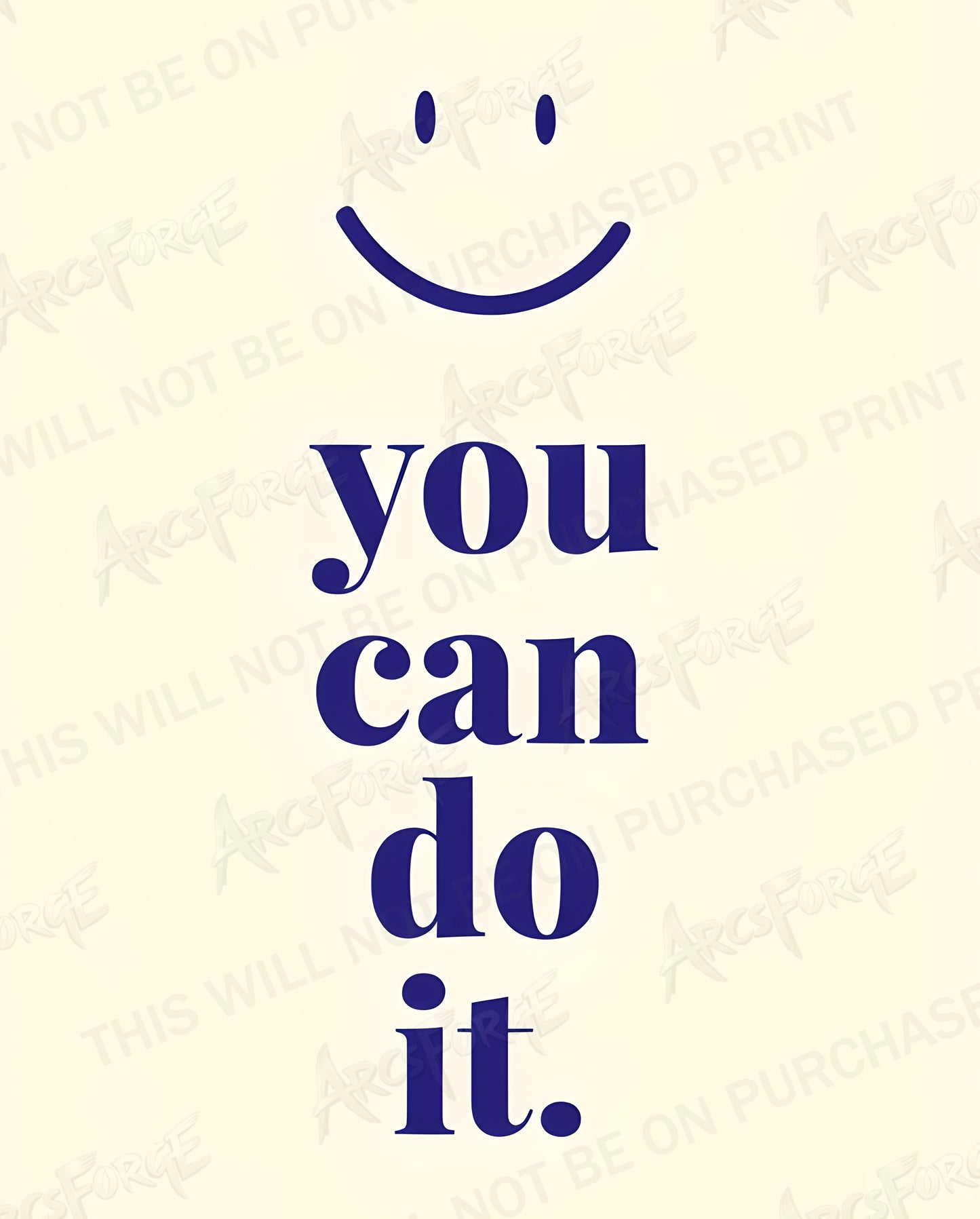 You can Do It