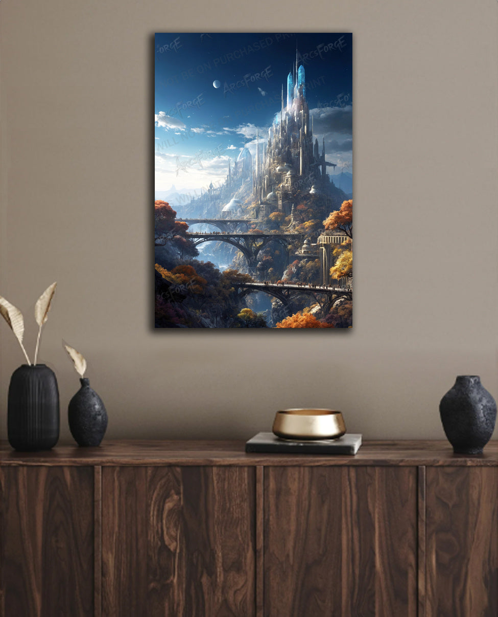 Futuristic City Sky