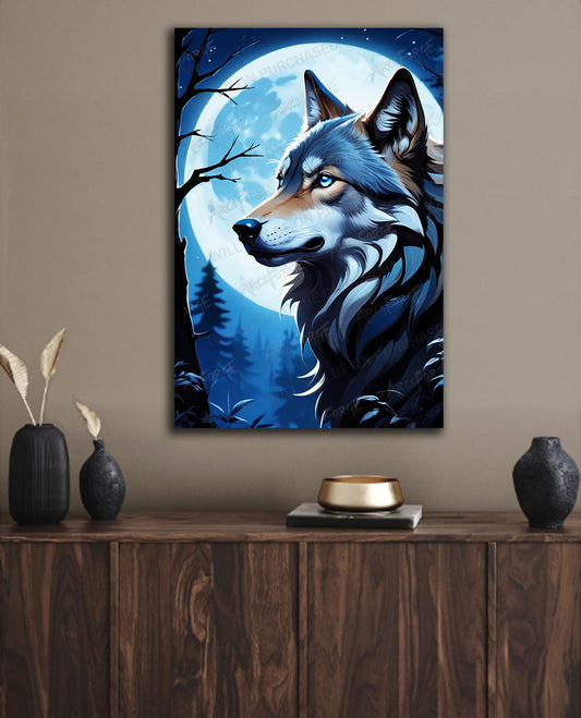 Moonlit Alpha Wolf
