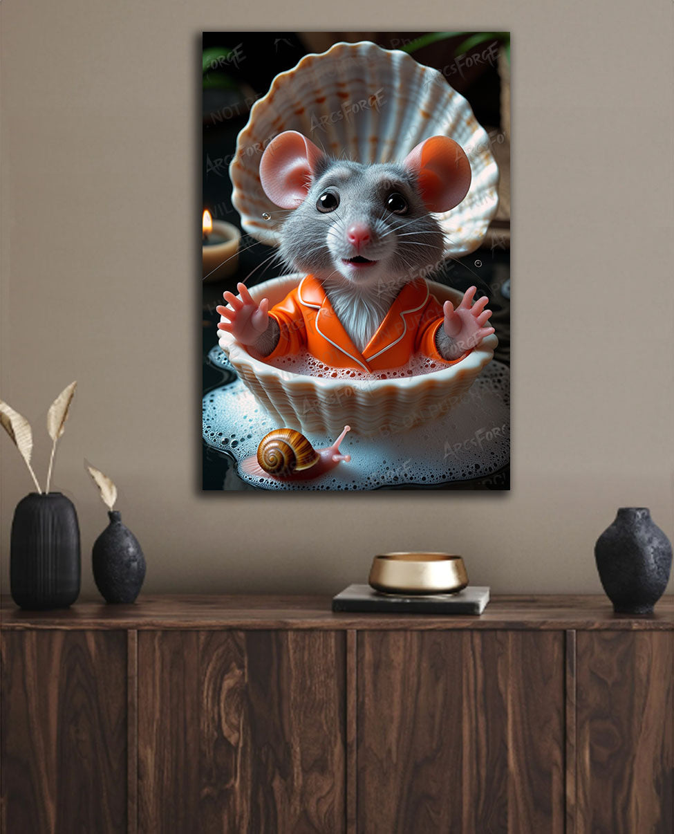 Rat Bath Portrait