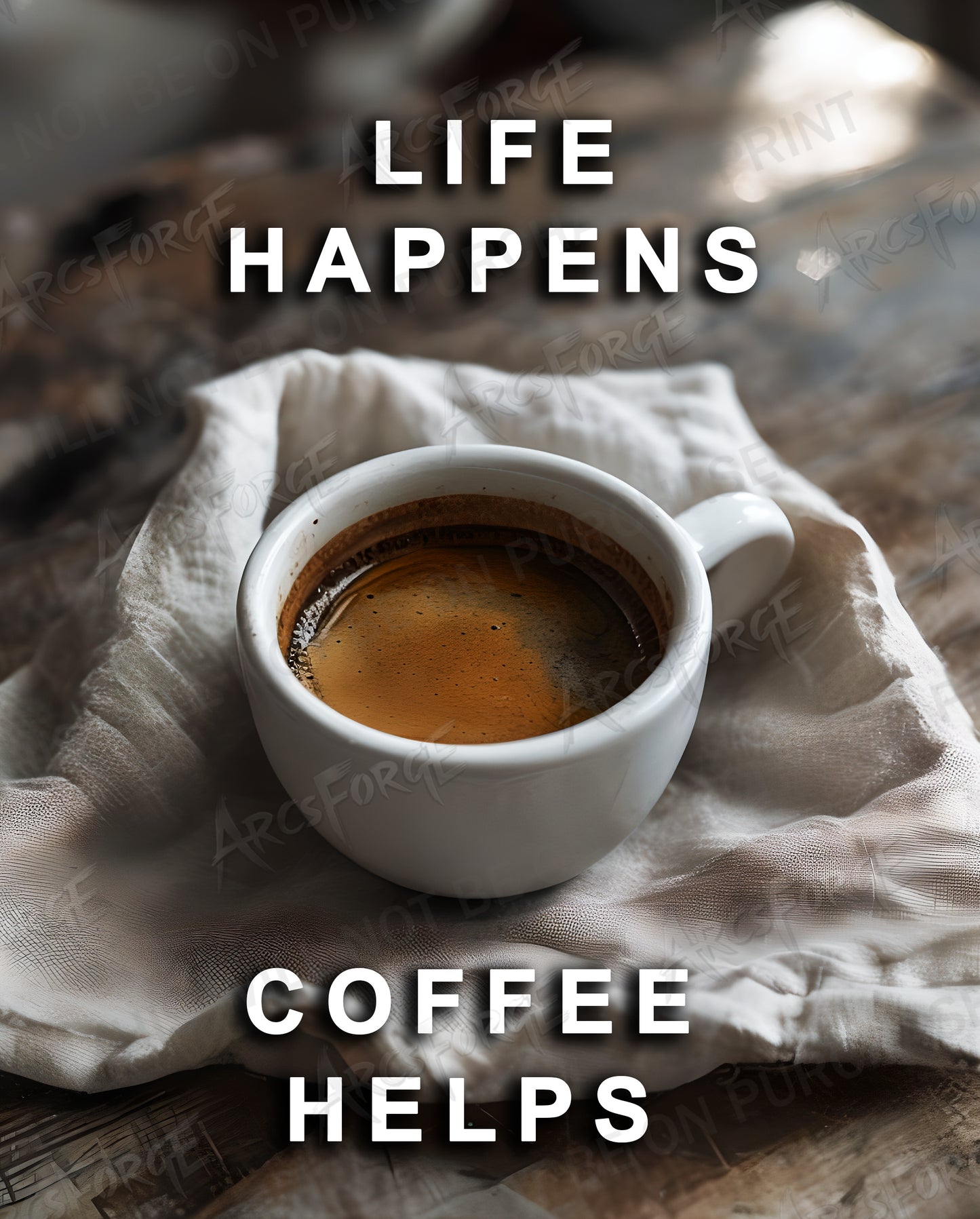 Life Happens Coffee Helps