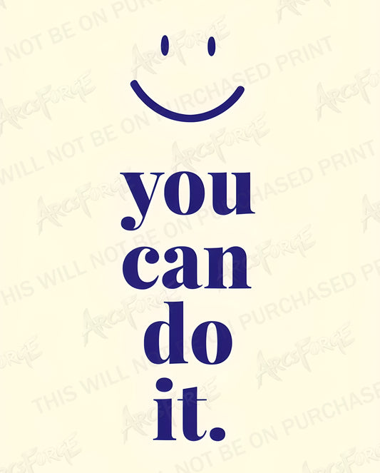 You can Do It