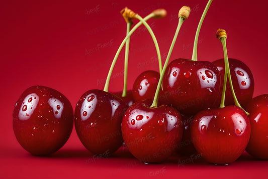 Vibrant Ripe Cherries