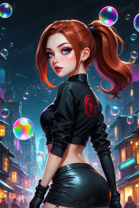 Bubble Girl Cyber City
