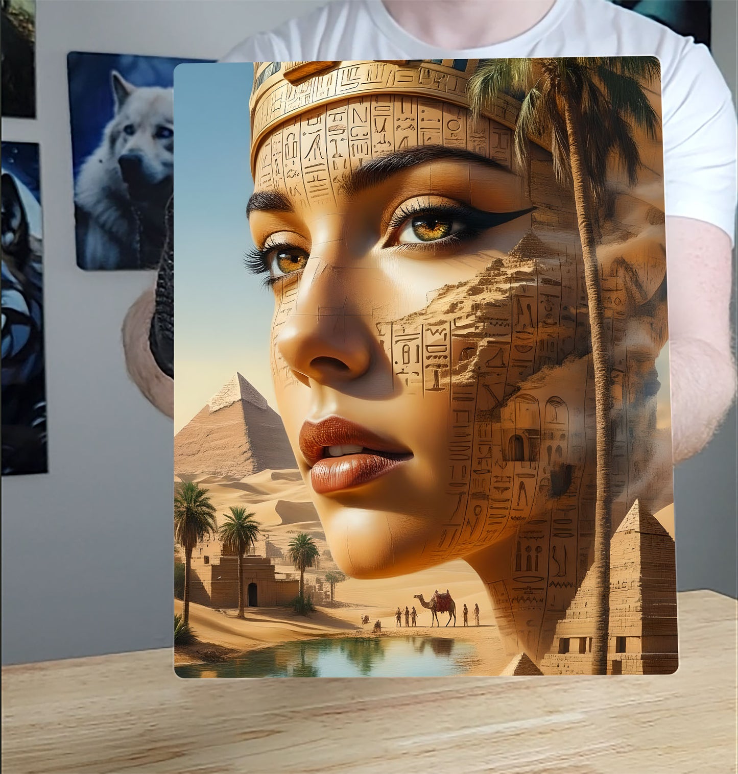 Cleopatra Egyptian Queen Nile River Sands