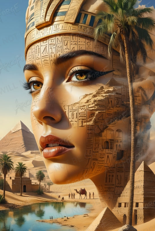 Cleopatra Egyptian Queen Nile River Sands