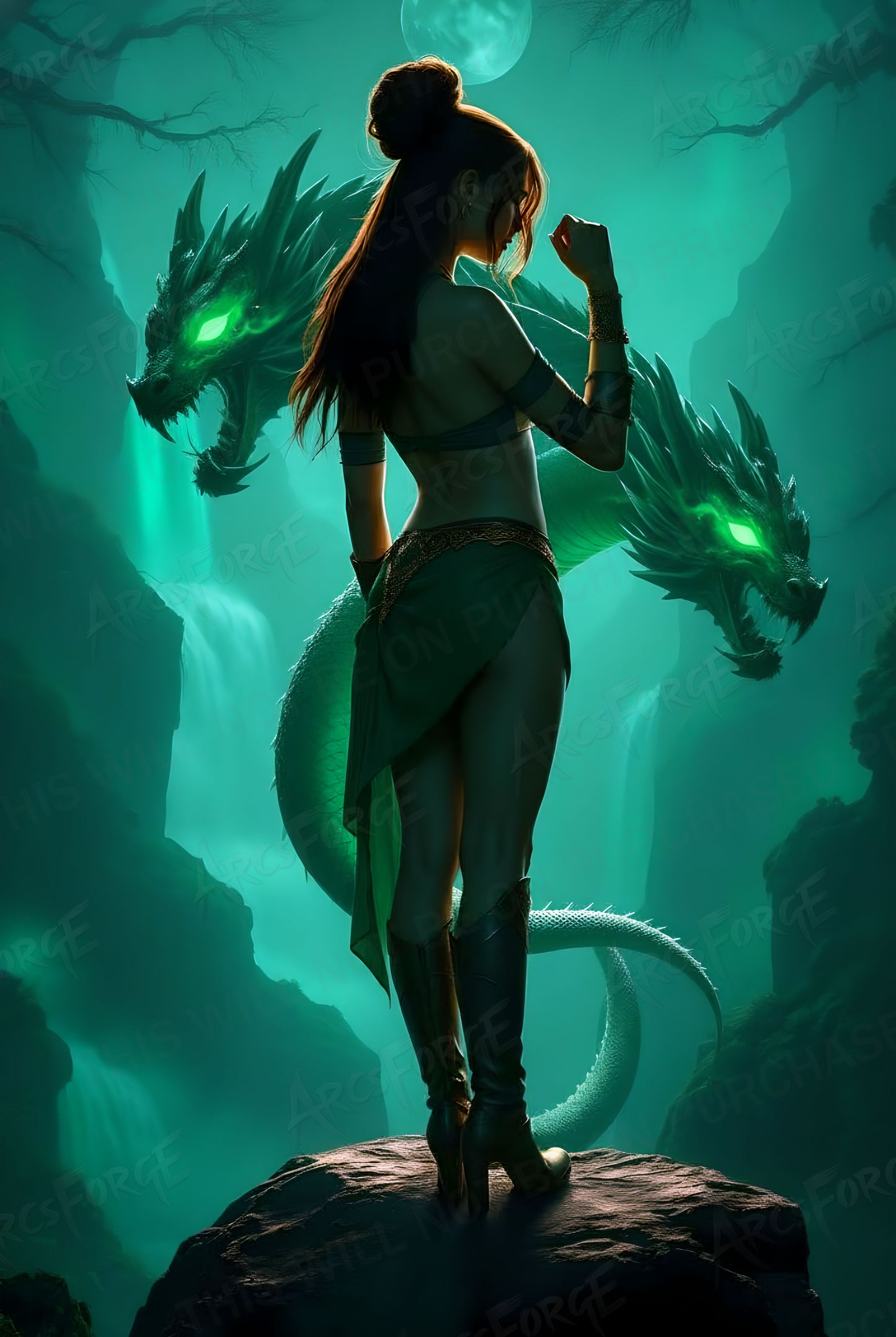 Two-Headed Dragon Warrior