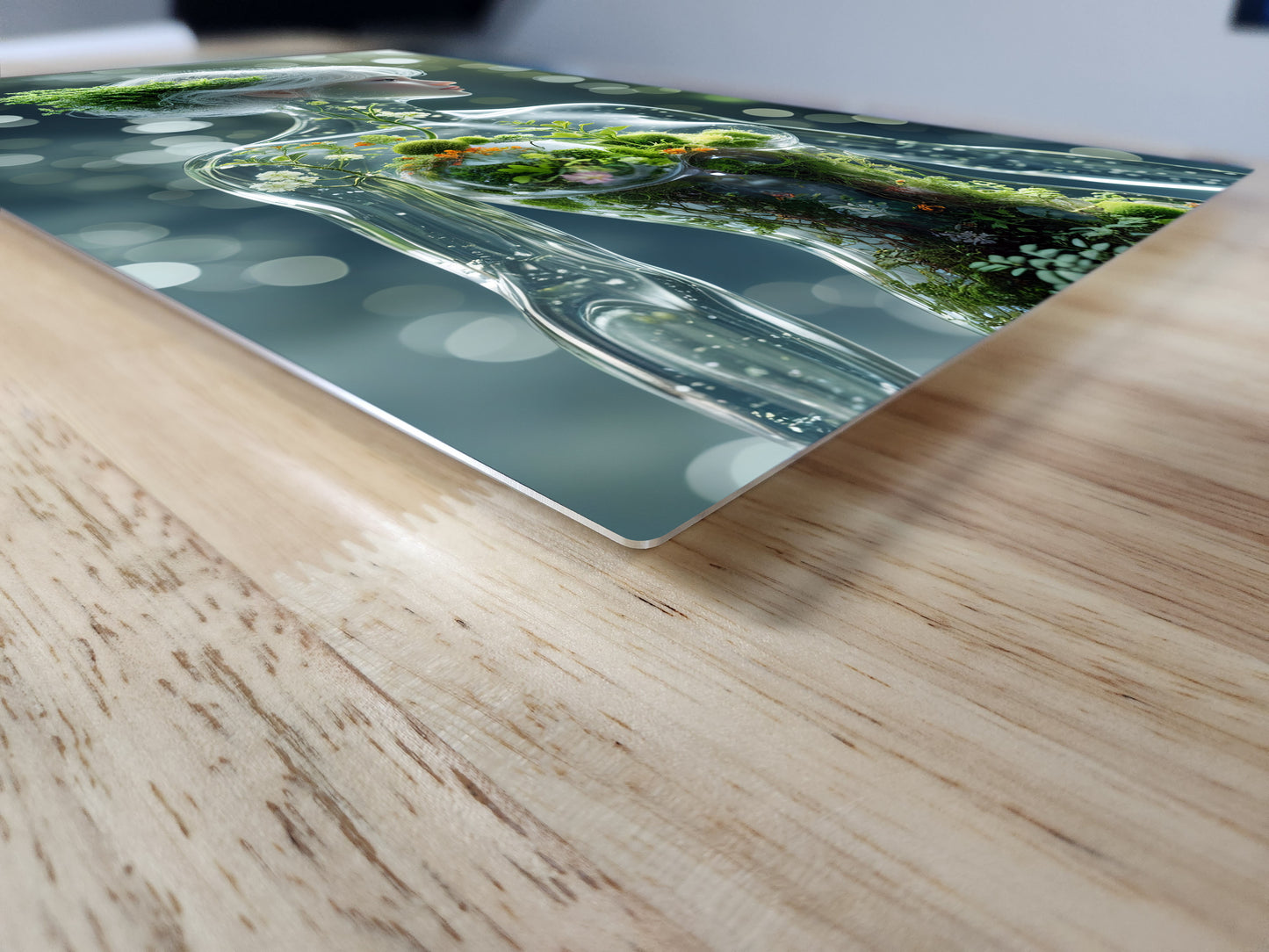 Glass Woman Tree Model