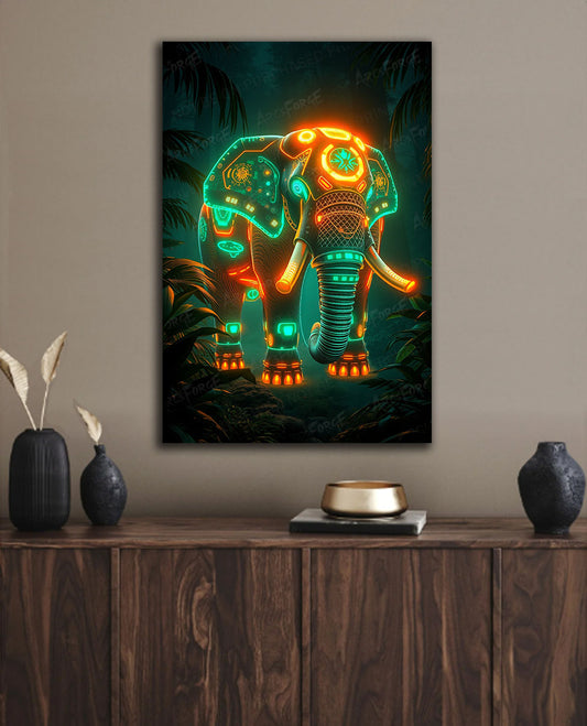Ultra Neon Elephant
