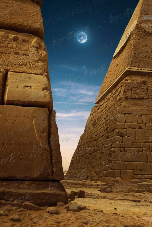 Moon Pyramid Egypt